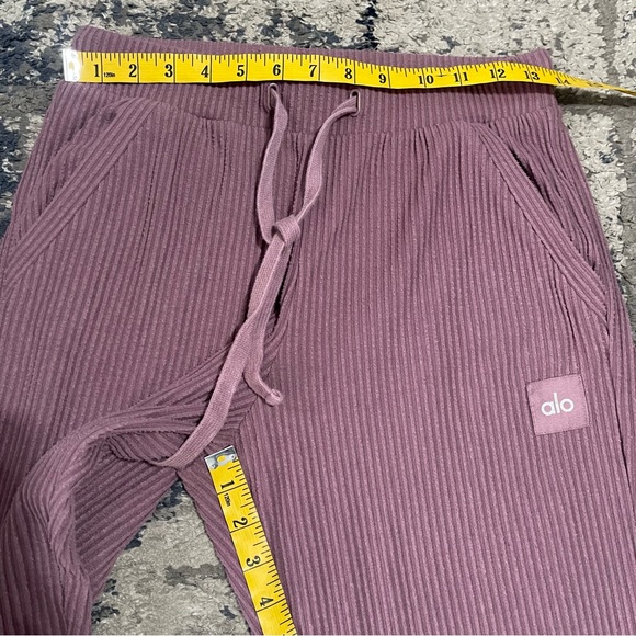 Alo Yoga Muse Hoodie & Pants Set In Burgundy Truffle Size S - Picture 11 of 13